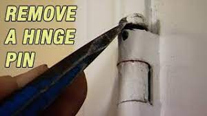 Upvc door hinge pin removal. How To Remove A Hinge Pin Youtube