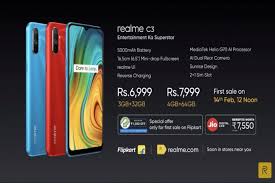 Features 6.5″ display, helio g70 chipset, 5000 mah battery, 64 gb storage, 4 gb ram, corning gorilla glass 3. Realme C3 With Mediatek Helio G70 5000mah Battery Launched In India Price Launch Offers Features Mysmartprice