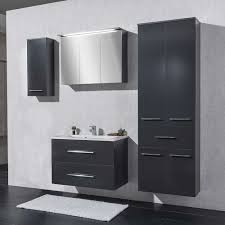 Badmobel Set In Anthrazit Komplett 4 Teilig Jetzt Bestellen Unter Https Moebel Ladendirekt Moderne Badezimmermobel Badezimmer Set Badezimmer Unterschrank