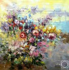 Waltz of the flowers painting. Painting Waltz Of The Flowers Buy On Artnow Ru