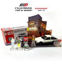 Initial D Fujiwara Tofu Shop Diorama - Etsy 日本