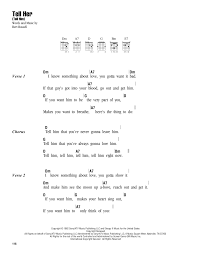 I think i don't know anything evan: Tell Her Tell Him Noten The Exciters Akkorde Liedtexte Fur Gitarre