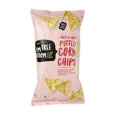 Stack tortillas one on top of the other and use kitchen sizzors to cut them into 4 slices like you would cut up a pizza. Coles I M Free From Sweet Salty Puffed Corn Chips Coles Online