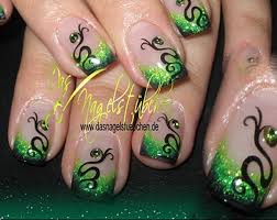 1080 x 1080 jpeg 81 кб. 50 Most Beautiful Green Nail Art Designs