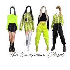 Instagram Theeuropeancloset Pinterest Theeuropeancloset Urstyle Europeancloset Neon Outfits Kpop Fashion Outfits Girls Fashion Clothes