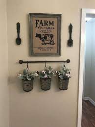 75 Fantastic Modern Farmhouse Dining Room Makeover Decor Ideas In 2021 Kitchen Decor Hobby Lobby Farm Kitchen Decor Modern Farmhouse Dining