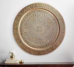 We use only highest quality winsor & newton art materials and painted creating your own diy copper wall art is much easier than it looks! Decorative Metal Disc Wall Decor Pottery Barn