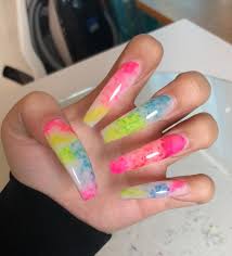 Pin Von Auf Nails Halloween Nagel Regenbogen Nagel Bunte Nagel