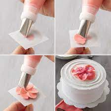 How To Make Petal Tip Flowers Recipe Creative Cake Decorating Cake Decorating Tips Cake Decorating