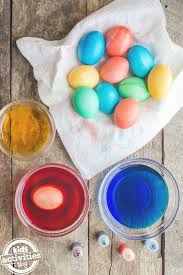 How to decorate easter eggs to look like fruits and veggies. How To Dye Easter Eggs Kids Activities Blog