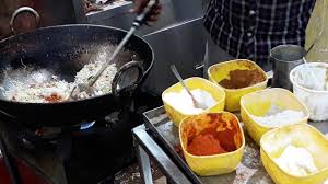 Egg Fried Rice Street Food English Food Tasty