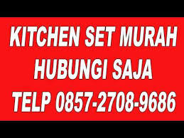 Kitchen set merupakan peralatan memasak terpadu yang letaknya berada di dapur. 0857 2708 9686 Design Kitchen Set Minimalis Modern Harga Kitchen Set Per Meter Lari Youtube