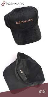 Velvet Bad Hair Day Baseball Cap Hat Bad Hair Day Bad Hair Hair Day