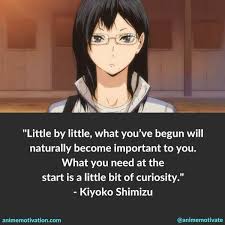 Belongs to the following category: 51 Haikyuu Quotes About Teamwork Self Improvement