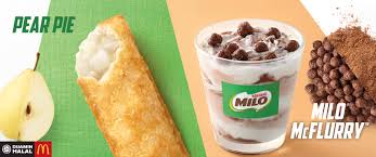 Explore the latest items and promotions on the official mcdonald's menu. Mcdonalds Milo Mcflurry Pear Pie Introduced In Malaysia Hype Malaysia