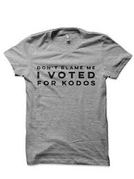 Check spelling or type a new query. Don T Blame Me I Voted For Kodos The Simpsons Grey T Shirt Swag Shirts