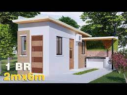 Small House Design 2 X 6m 12 Sqm 1 Bedroom For 200k Youtube In 2021 Small House Design Philippines Small House Design Small House