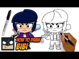 However, bibi will move at normal speed again after using her home run swing. How To Draw Bibi Brawl Stars Step By Step Tutorial Ø¯ÛŒØ¯Ø¦Ùˆ Dideo