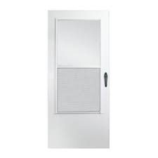 Top picks related reviews newsletter. Emco 36 In X 80 In 100 Series White Self Storing Storm Door E1ss 36wh The Home Depot