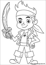 Jake And The Neverland Pirates Coloring Page Pirate Coloring Pages Disney Coloring Pages Disney Coloring Sheets