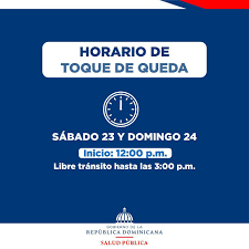 Jun 29, 2021 · el toque de queda, establecido por instituciones gubernamentales, es la restricción o prohibición de circular libremente por las calles de una ciudad o permanecer en lugares públicos. Le Ministerio De Salud Publica De La Republica Dominicana Facebook