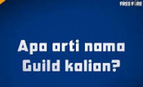 Check spelling or type a new query. Nama Guild Squad Free Fire Keren Dan Artinya Semoga Awet