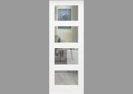 Manufacturer of bespoke internal glass doors. White Primed 4 Light 78x22 5 Internal Door Aspire Doors