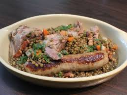 Qui peut être fait avec des poitrines et hauts de cuisse. Recette Mijoteuse Le Porc Aux Lentilles Mijoteuse