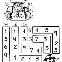 Laberinto para imprimir nº 4 con imagenes laberintos imprimir. Laberintos De Numeros Para Ninos