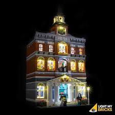 Town Hall 10224 Lego Light Kit Light My Bricks Lego Led Light Kits Lego Led