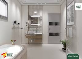 للمزيد زورونا على موقع الشركة Www Ghefari Com الرقم المجاني 1700 25 26 27 كراميكا بورسيلان ب Framed Bathroom Mirror Bathroom Mirror Lighted Bathroom Mirror