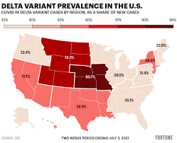 Jul 15, 2021 · delta is the name for the b.1.617.2. The Covid 19 Delta Variant Is Now Dominant In The U S See The States Where It S Most Prevalent Fortune