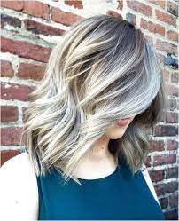 31 Stunning Grey Looks For Medium Length Hairstyles 2017 Summer Season Braidedhairstyle Click Now For More Hair Styles Medium Hair Styles Ombre Hair Blonde