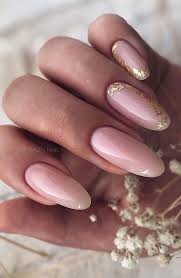 Cute white almond nails with glitter design. Most Beautiful Nail Designs You Will Love To Wear In 2021 Almond Shaped Nails