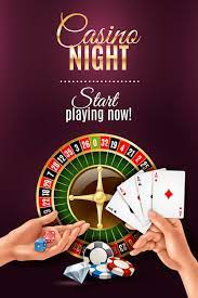 Realistic poster with casino gambling hand games | Free Vector
