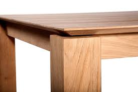 table a rallonges slice d ethnicraft l 140 220 chene table a rallonge mobilier en bois table bois massif