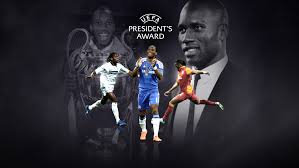 The medical team that saved christian eriksen at euro 2020 and danish captain simon kjær are recipients of the 2021 uefa president's award. Uefa Awards 2019 20 Didier Drogba Wins Uefa President S Award