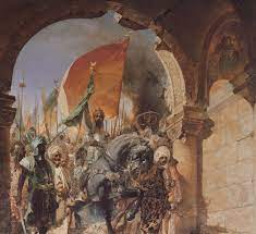knights painting ottoman empire fatih sultan mehmet ii mehmet istanbul 1080p wallpaper hdwallpaper desktop painting art art wallpaper