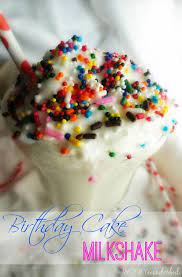 Happy Birthday Cake Milkshake Sprinkles Cake Shake Shop Birthdaysmiles Wonkywonderful Com Birthday Cake Milkshake Smoothie Popsicles Milkshake