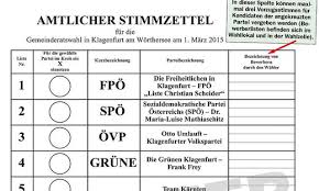 5 von 5, 15.03.2020 18:55:06. Gemeinderatswahl 2015 Zwei Getrennte Stimmzettel Bei Der Gemeinderatswahl Kleinezeitung At