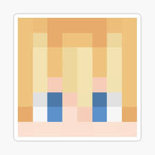 Searching for some minecraft honey bees? Tubbo Minecraft Head Stickers Redbubble