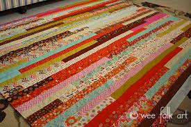 Jelly Roll Race Quilt Directions Notes Wee Folk Art
