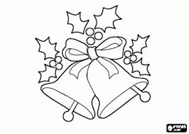 Beautiful Christmas Bells For Decoration Coloring Page Printable Christmas Coloring Pages Christmas Bells Drawing Christmas Coloring Books
