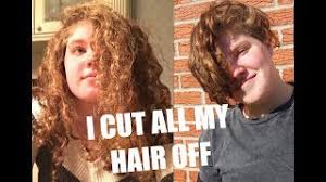 Clairol shimmer lights shampoo for blonde and silver hair, 31.5 fl oz. Cutting My Hair Off Curly Thick Androgynous Short Pixie Hair Cut Lgbt Amino