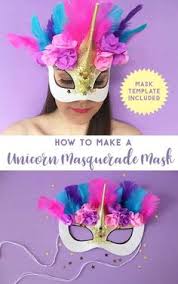 Peluang bisnis masker dengan modal awal hanya 150rb. 15 Unicorn Mask Ideas Unicorn Crafts Crafts For Kids Unicorn Party