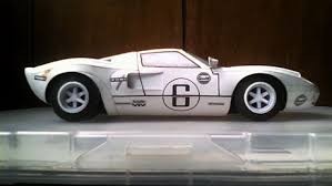 Paperized Crafts Paper Models Paper Model Car Ford Gt40