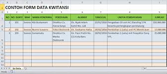Untuk file yang berformat doc dan xls anda bisa download dibawah ini: Cara Membuat Rumus Kwitansi Excel Blog Tutorial Microsoft Excel