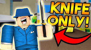 A knife that is also a.22s revolver. Attempting The Knife Only Challenge On Arsenal Roblox Youtube