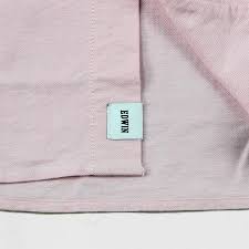 Edwin Long Sleeve Cadet Shirt Pink