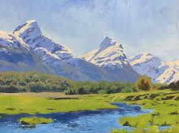 How To Paint A Mountain Landscape In Acrylics Samuel Earp Artist Except this time, we will. how to paint a mountain landscape in